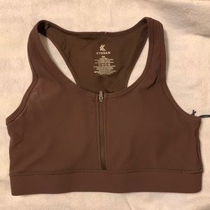 Kyodan Zipper Sports Bra